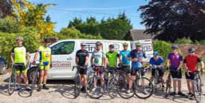 Read more about the article Coast to Coast Bike Ride Raises over £2,000.00 for SSAFA!